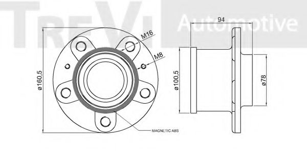 TREVI AUTOMOTIVE WB1034