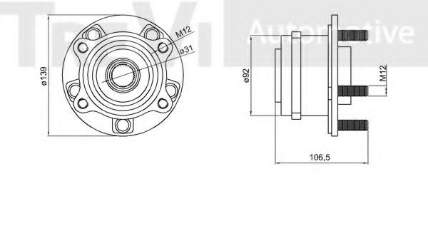 TREVI AUTOMOTIVE WB1082