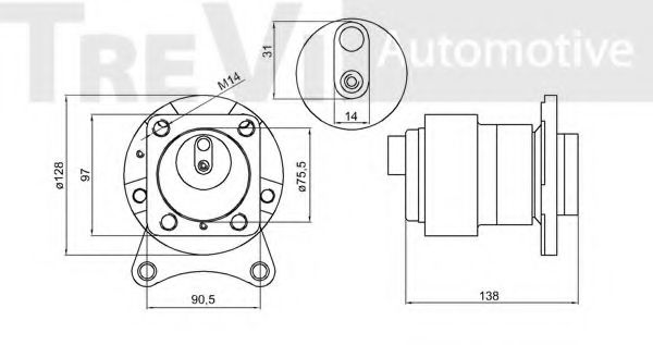 TREVI AUTOMOTIVE WB1092