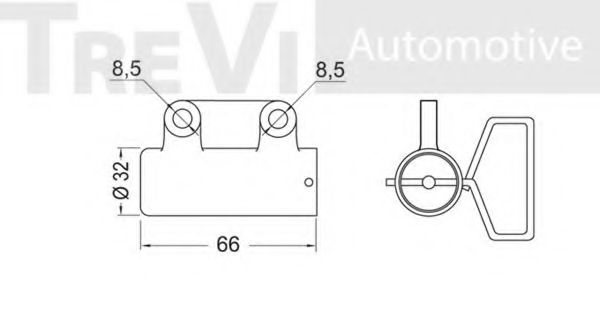 TREVI AUTOMOTIVE TD1689