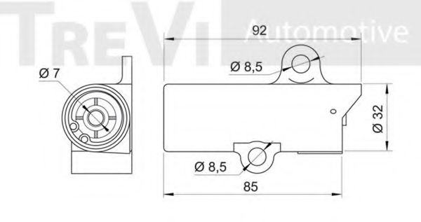 TREVI AUTOMOTIVE TD1675