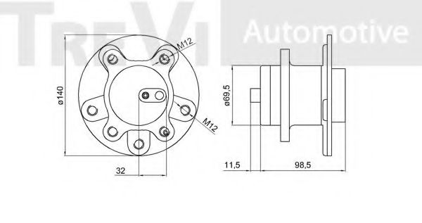 TREVI AUTOMOTIVE WB1164