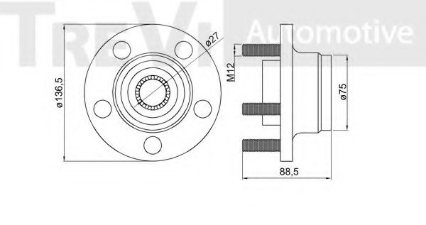 TREVI AUTOMOTIVE WB1212