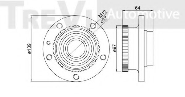 TREVI AUTOMOTIVE WB1231