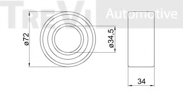 TREVI AUTOMOTIVE WB1281