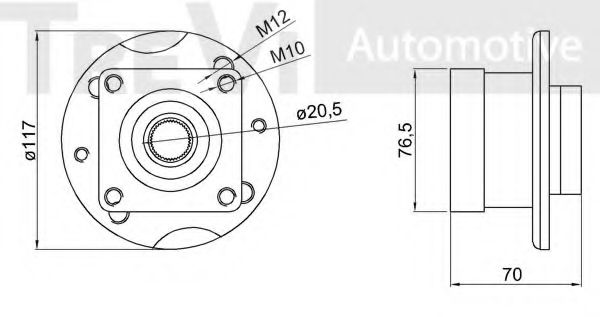 TREVI AUTOMOTIVE WB1315