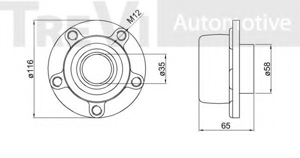 TREVI AUTOMOTIVE WB1320