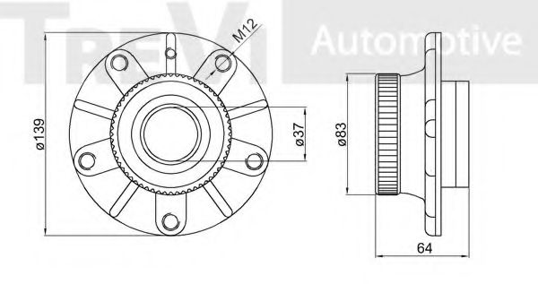 TREVI AUTOMOTIVE WB1326