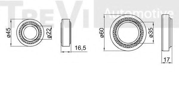 TREVI AUTOMOTIVE WB1358