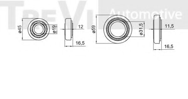 TREVI AUTOMOTIVE WB1390