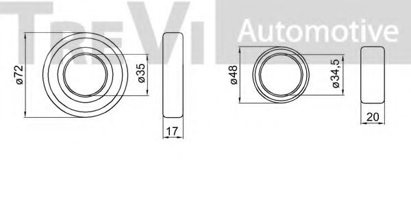 TREVI AUTOMOTIVE WB1395