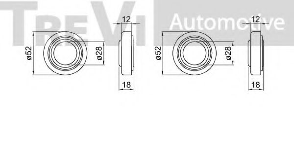 TREVI AUTOMOTIVE WB1406