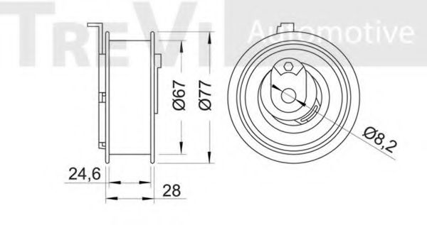 TREVI AUTOMOTIVE TD1654