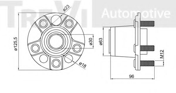 TREVI AUTOMOTIVE WB1464