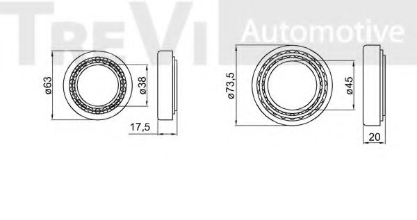 TREVI AUTOMOTIVE WB1466