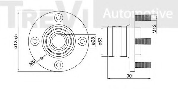 TREVI AUTOMOTIVE WB1480