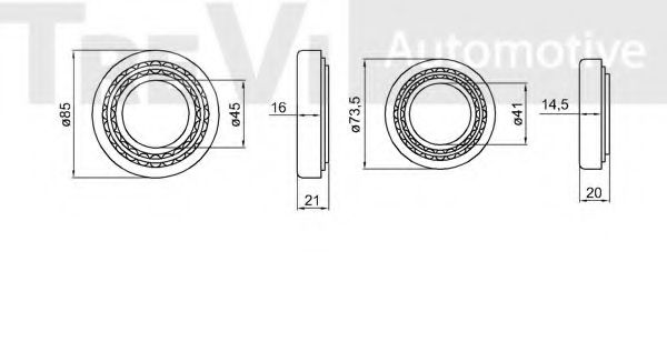 TREVI AUTOMOTIVE WB1491