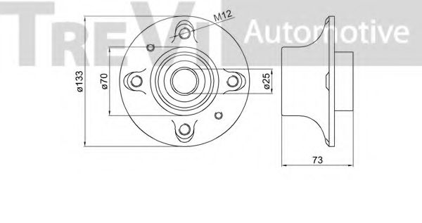 TREVI AUTOMOTIVE WB1587