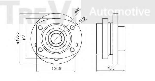 TREVI AUTOMOTIVE WB1590