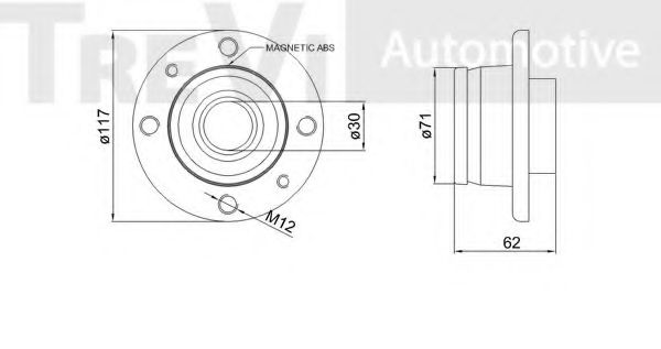 TREVI AUTOMOTIVE WB1634