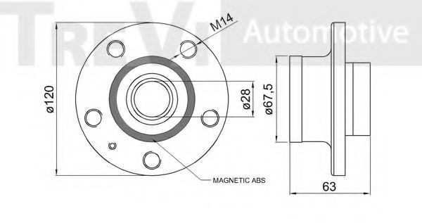 TREVI AUTOMOTIVE WB1659