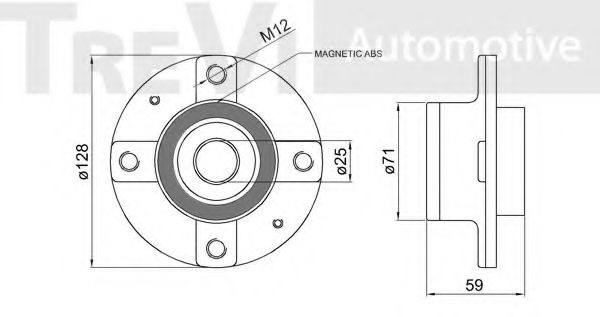 TREVI AUTOMOTIVE WB1675