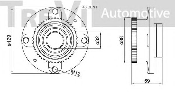 TREVI AUTOMOTIVE WB1681