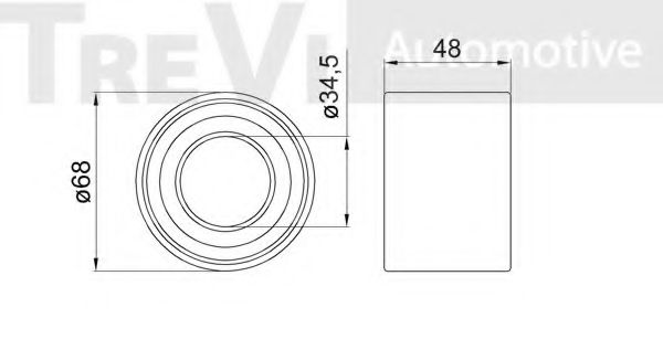 TREVI AUTOMOTIVE WB1697