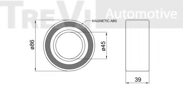 TREVI AUTOMOTIVE WB1698