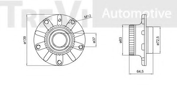 TREVI AUTOMOTIVE WB1722