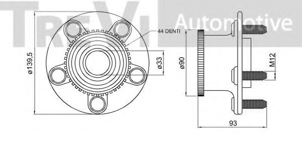 TREVI AUTOMOTIVE WB1763