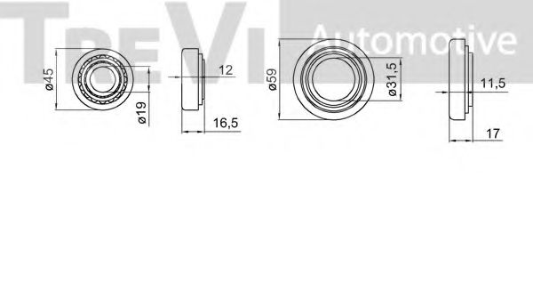 TREVI AUTOMOTIVE WB1808