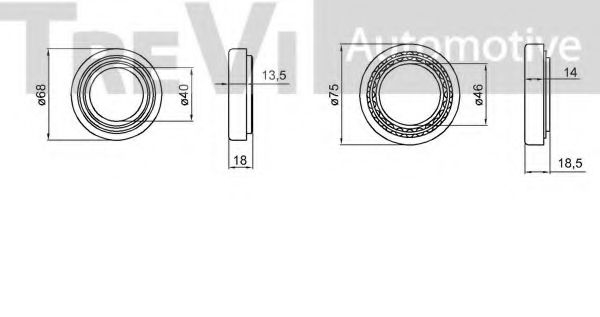 TREVI AUTOMOTIVE WB1854