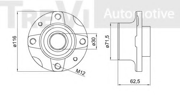 TREVI AUTOMOTIVE WB1864