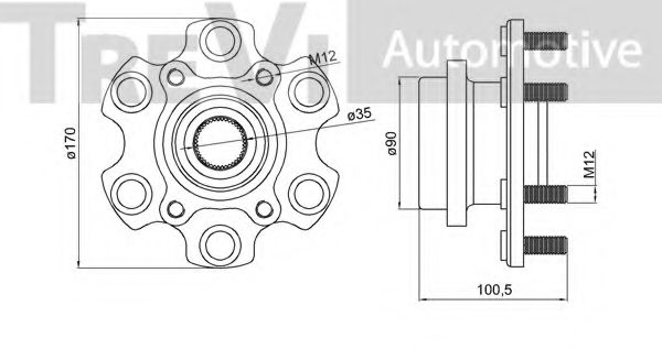 TREVI AUTOMOTIVE WB2027