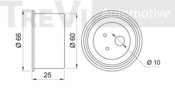 TREVI AUTOMOTIVE TD1697