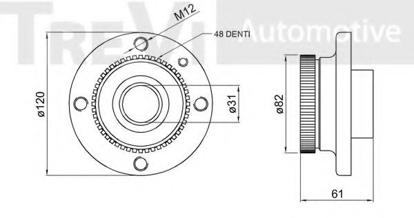 TREVI AUTOMOTIVE WB2133