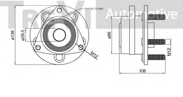 TREVI AUTOMOTIVE WB2257