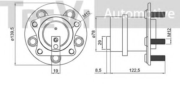 TREVI AUTOMOTIVE WB2307