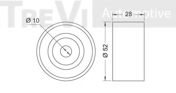 TREVI AUTOMOTIVE TD1568