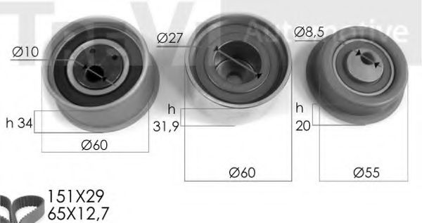 TREVI AUTOMOTIVE KD1034