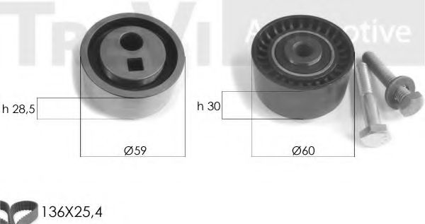 TREVI AUTOMOTIVE KD1046