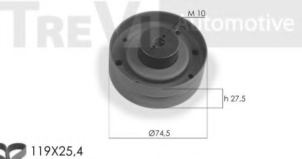 TREVI AUTOMOTIVE KD1110