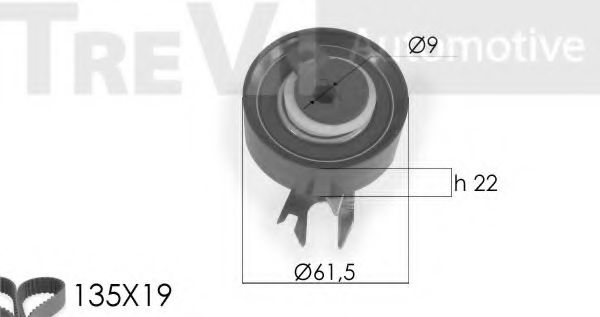 TREVI AUTOMOTIVE KD1161