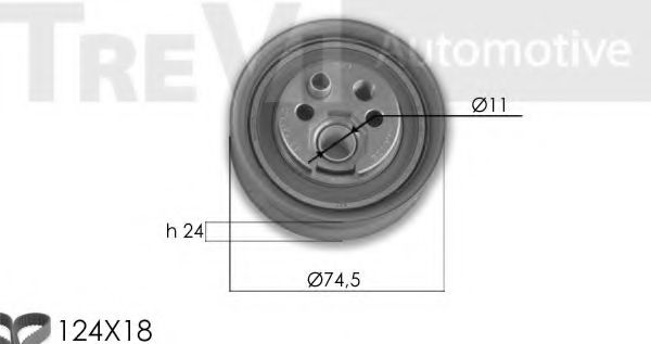 TREVI AUTOMOTIVE KD1291