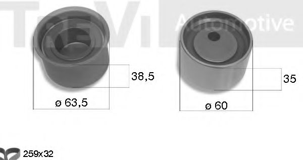 TREVI AUTOMOTIVE KD1376