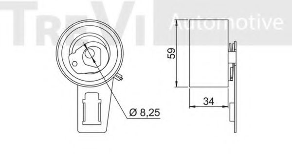 TREVI AUTOMOTIVE TD1545