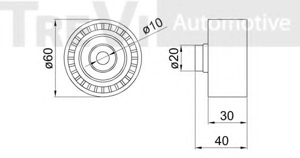 TREVI AUTOMOTIVE TD1621