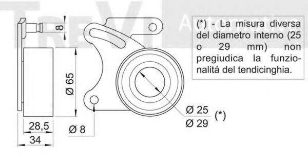 TREVI AUTOMOTIVE TD1117