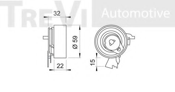 TREVI AUTOMOTIVE TD1123